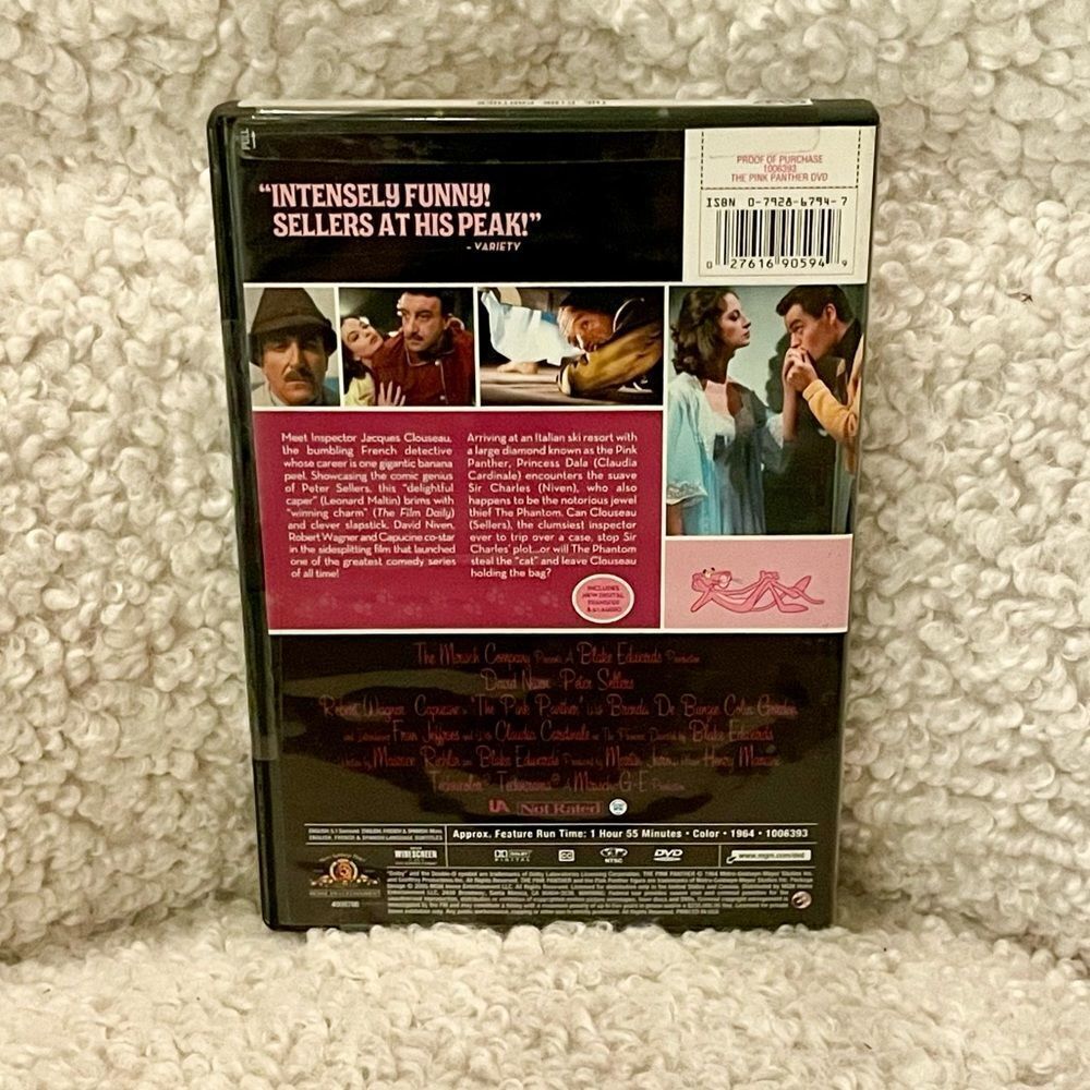 The Pink Panther Original Movie DVD (NWT) - Picture 2 of 2